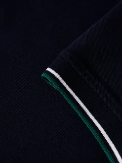 Polo slim fit 100% algodão