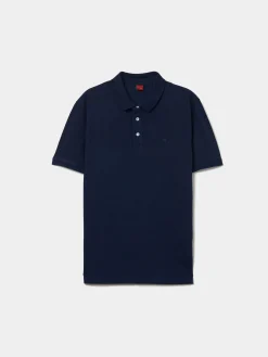 Polo slim fit garment dye