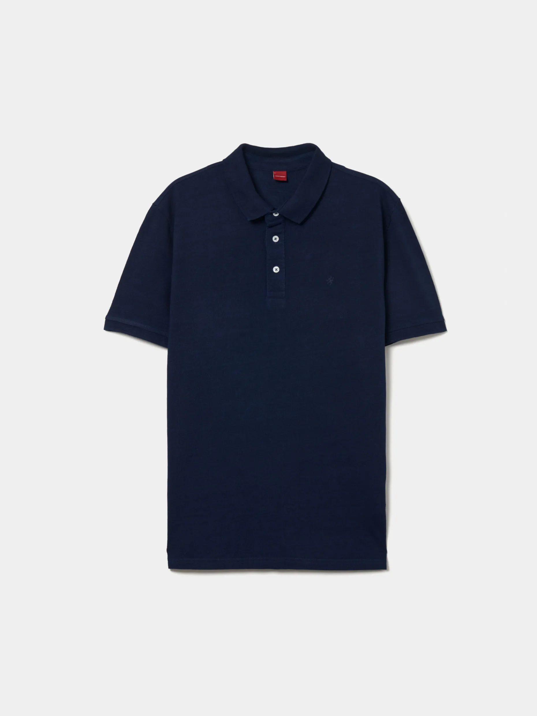 Polo slim fit garment dye