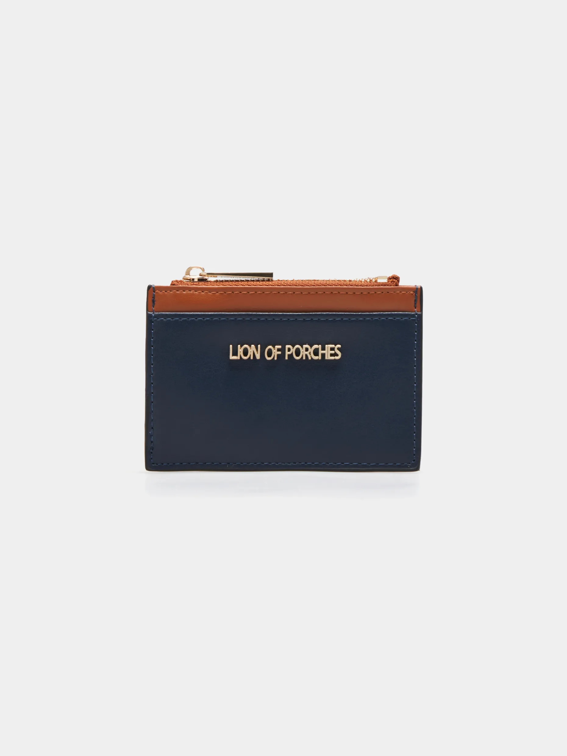 Porta-cartões bicolor