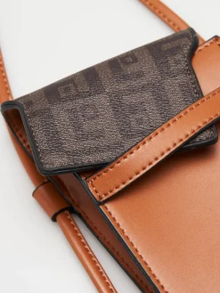 Porta-telemóveis/cartões com monograma