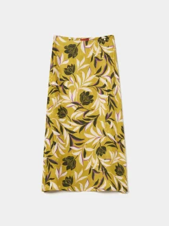 Saia comprida padrão tropical