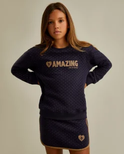 Saia curta com micropadrão