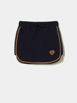 Saia curta com micropadrão