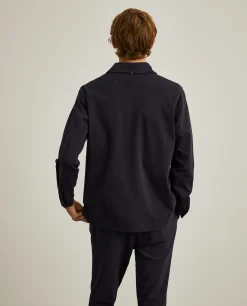 Sobrecamisa com bolsos