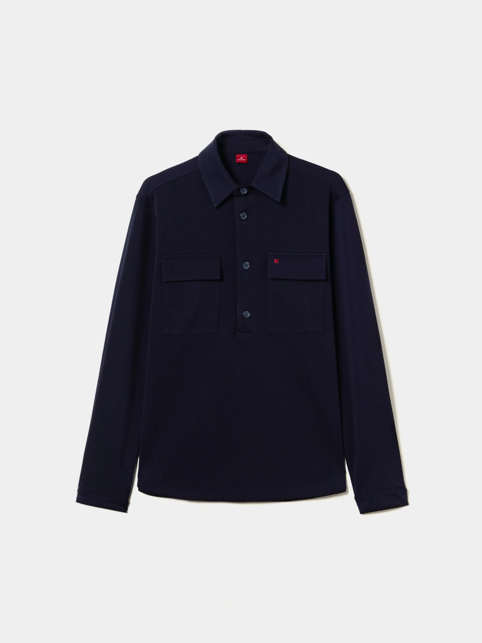 Sobrecamisa com bolsos