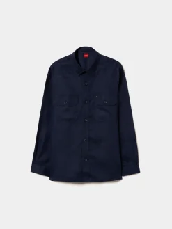 Sobrecamisa com bolsos 100% linho