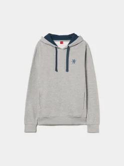 Sweater com capuz ajustável