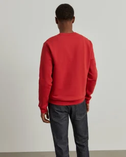 Sweater com estampado e interior polar