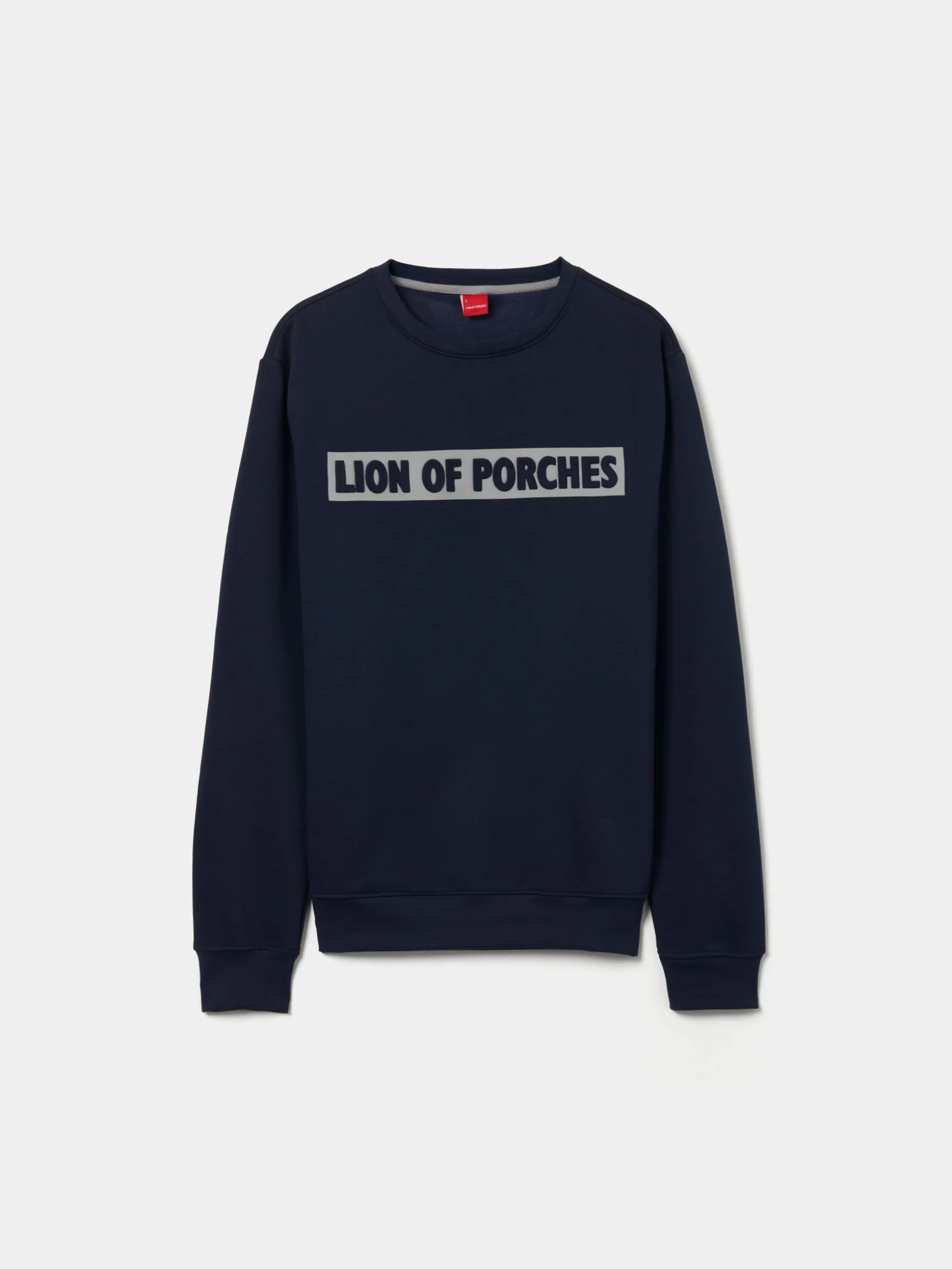 Sweater com estampado e interior polar