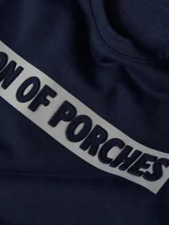 Sweater com estampado e interior polar