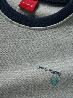 Sweater de algodão color block