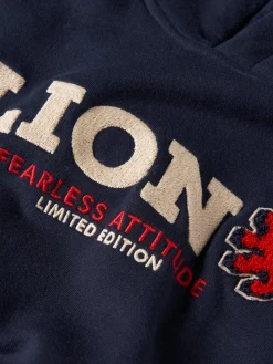 Sweater de algodão com capuz