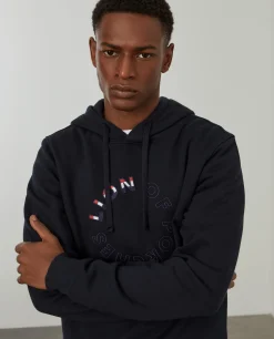 Sweater de algodão com capuz