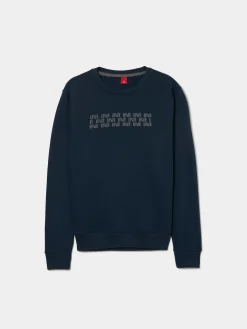 Sweater de algodão com estampado