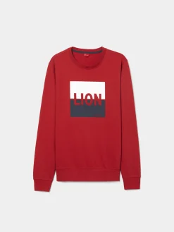 Sweater de algodão com estampado