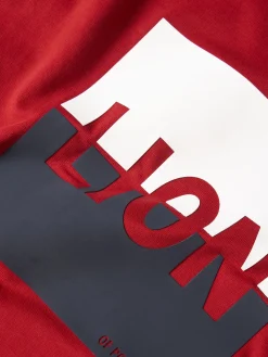 Sweater de algodão com estampado