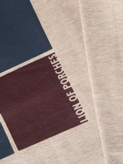 Sweater de algodão com estampado