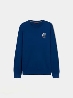 Sweater de algodão com logo