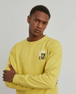 Sweater de algodão com logo