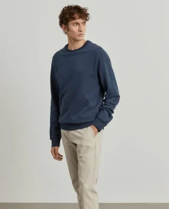 Sweater de algodão decote redondo