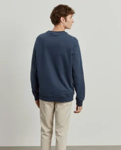 Sweater de algodão decote redondo