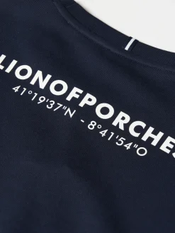 Sweater de algodão decote redondo