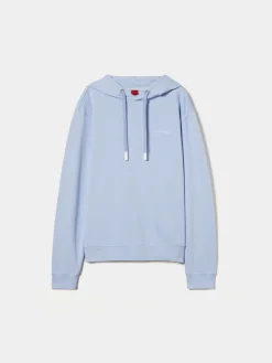 Sweater em algodão com capuz