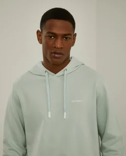 Sweater em algodão com capuz