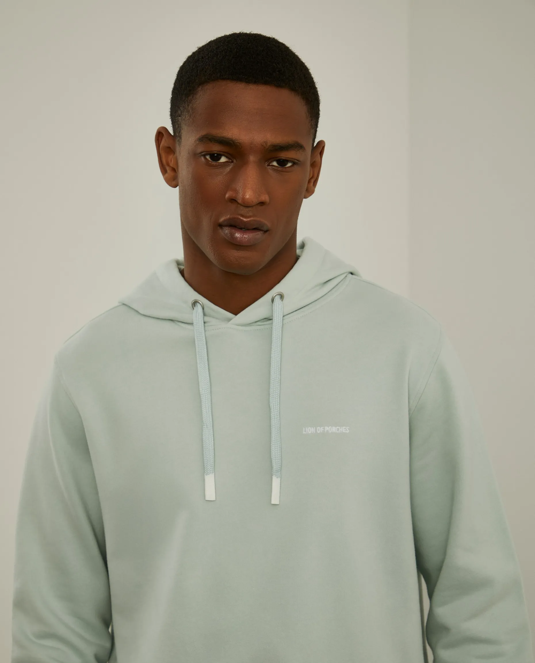 Sweater em algodão com capuz