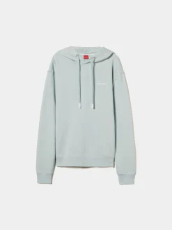 Sweater em algodão com capuz