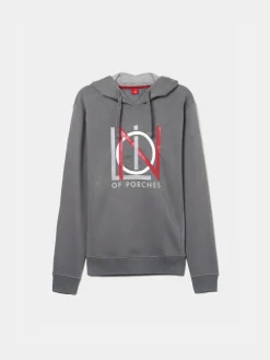 Sweater estampada com capuz