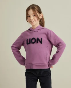 Sweater Lion com capuz