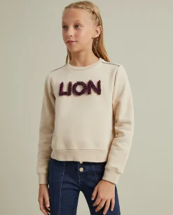 Sweater Lion em algodão