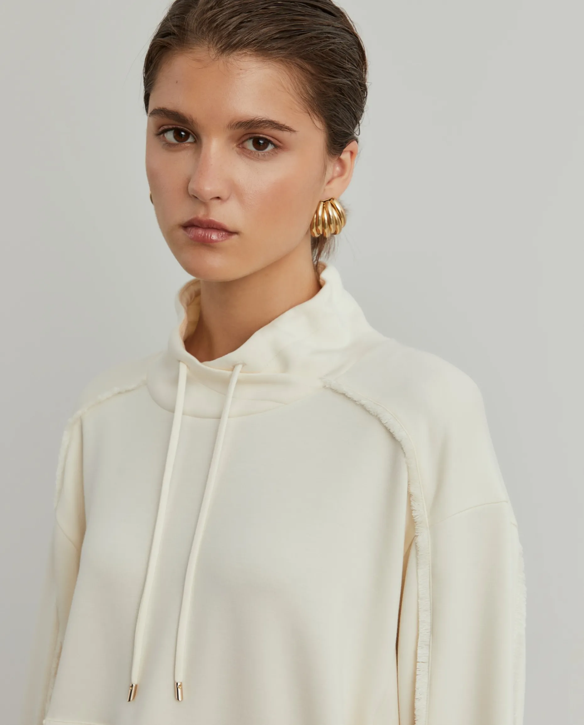 Sweater mangas abalonadas