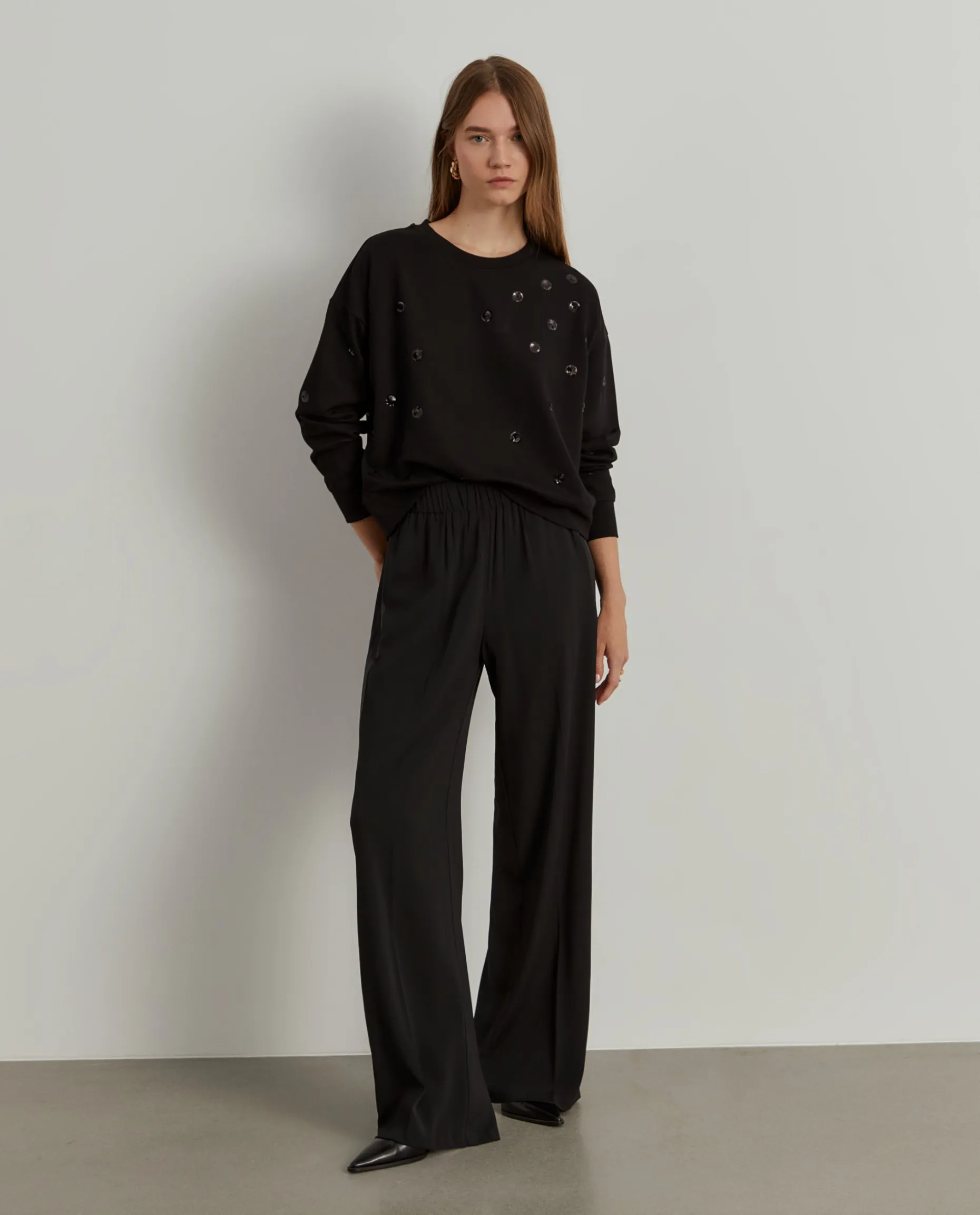 Sweater pormenor lantejoulas