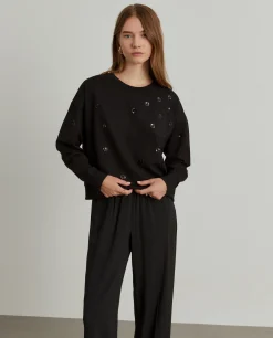 Sweater pormenor lantejoulas