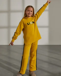 Sweatshirt bordada com capuz