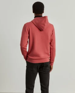 Sweatshirt com capuz mistura de algodão