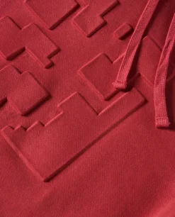 Sweatshirt com capuz mistura de algodão