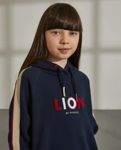 Sweatshirt comprida com capuz