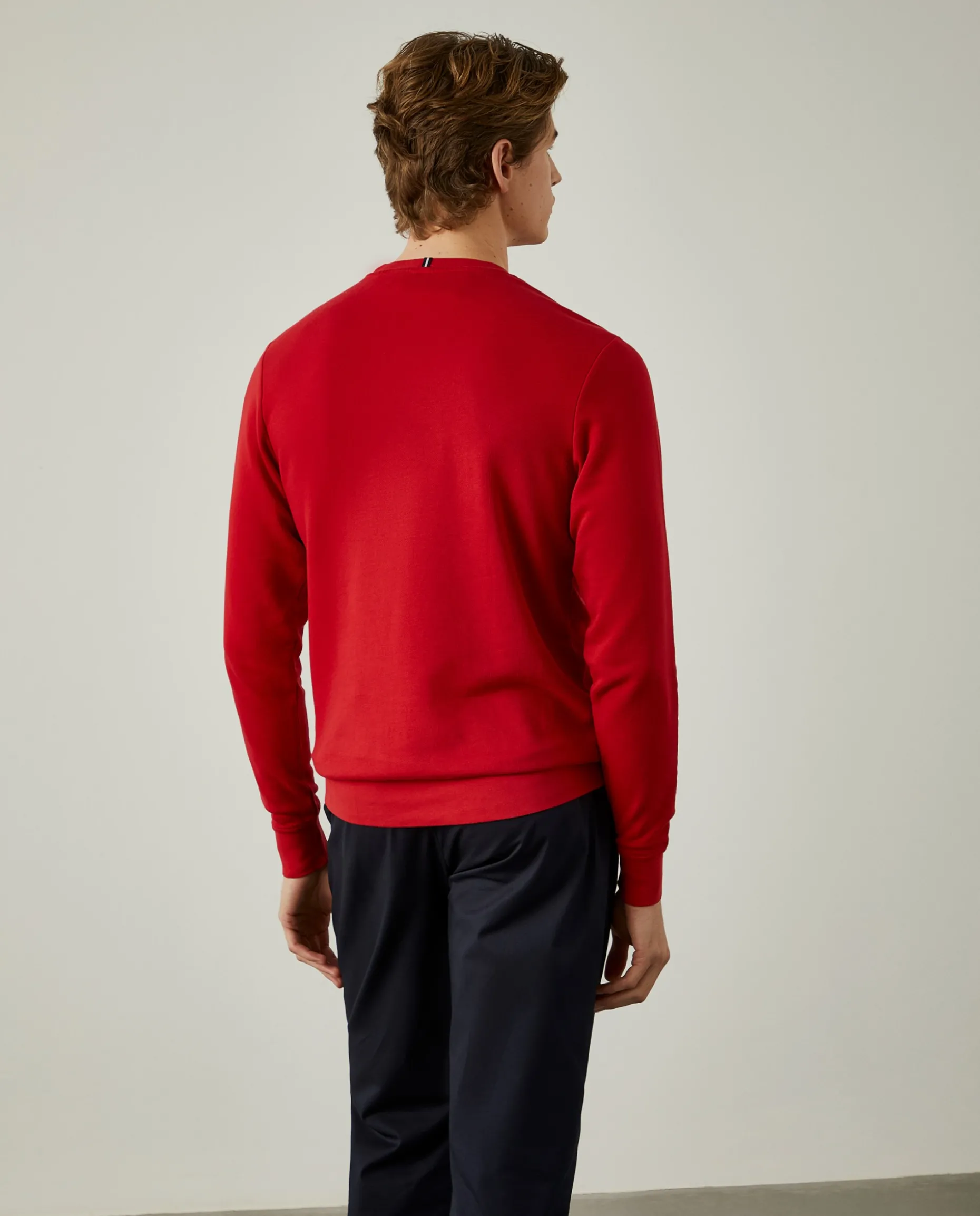 Sweatshirt de algodão com branding