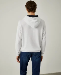 Sweatshirt de algodão com capuz