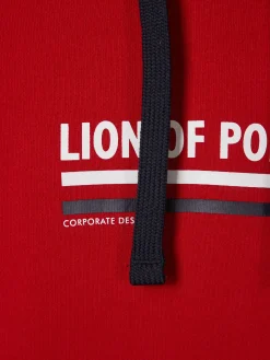 Sweatshirt de algodão com capuz