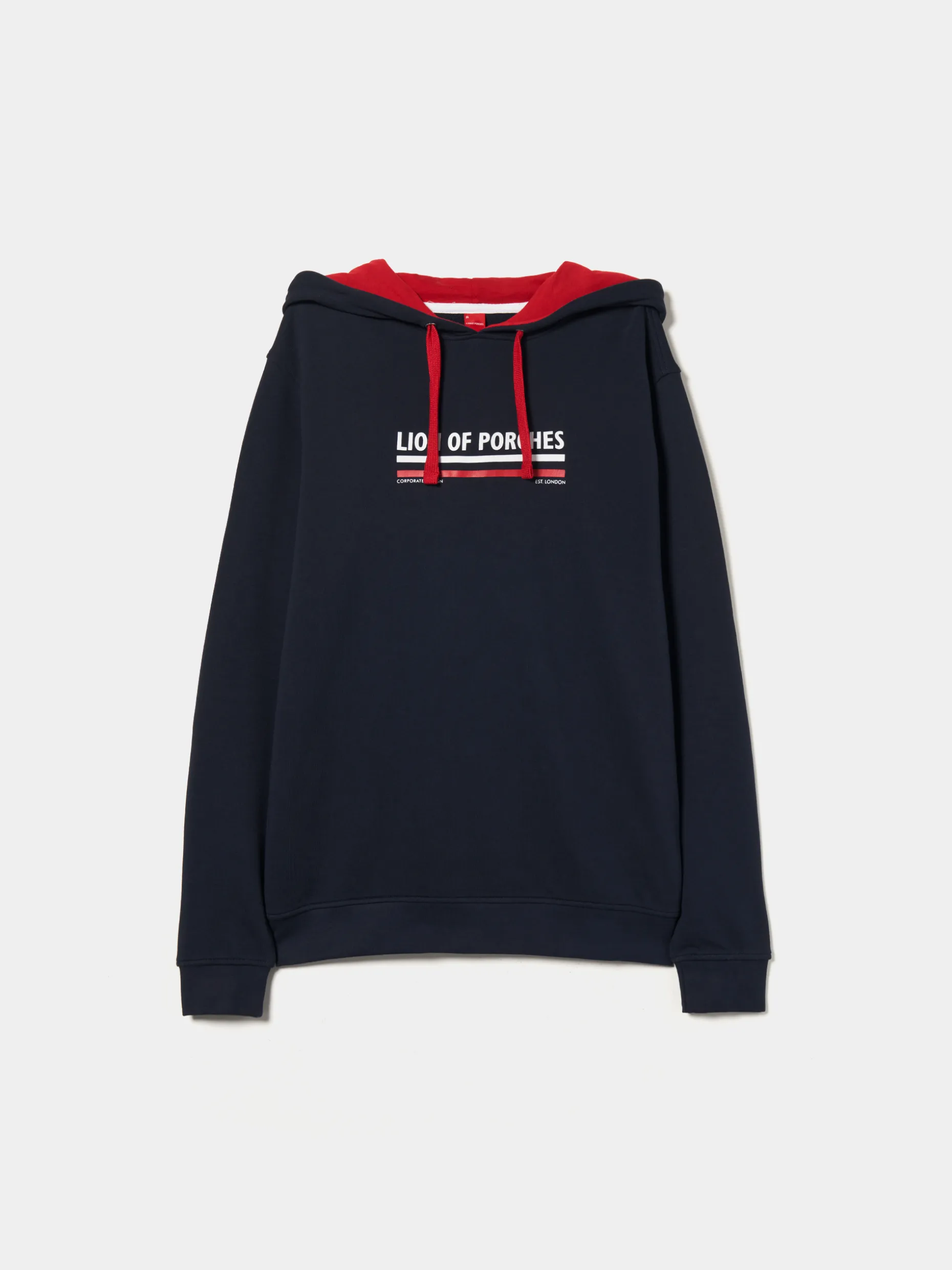 Sweatshirt de algodão com capuz