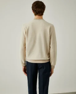 Sweatshirt de algodão com logotipo