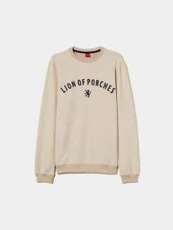 Sweatshirt de algodão com logotipo