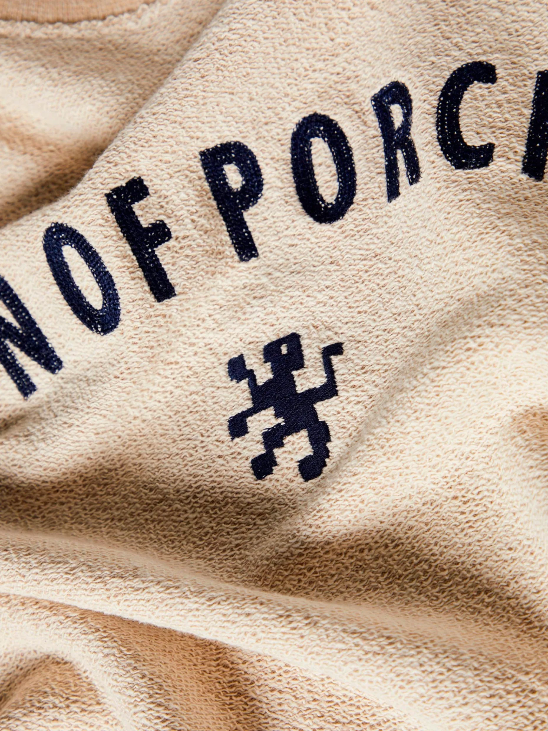 Sweatshirt de algodão com logotipo