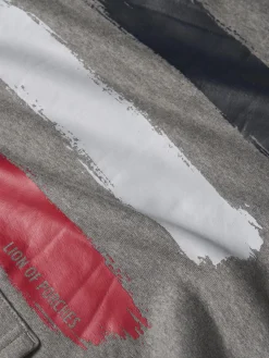 Sweatshirt hoodie com estampado