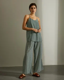 Top de alças fluido